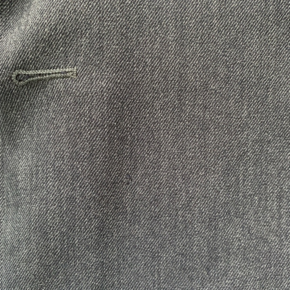 Ermenegildo Zegna Men’s Gray Wool Suit 48R(EU58) - Made In Switzerland- Flaws - Picture 11 of 15